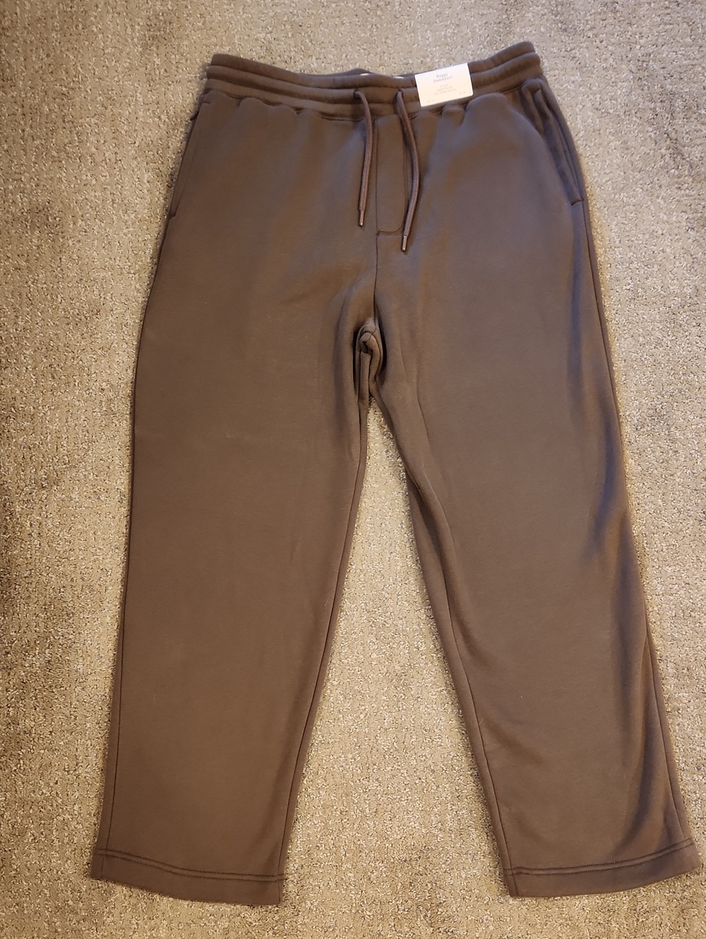 Hollister Men's Brown Drawstring Joggers